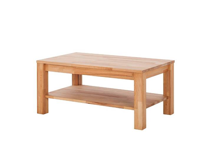 Table basse Naia II 100 x 45 x 60cm Beige/Marron/Duramen de hêtre