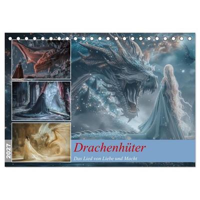 Drachenhüter (Tischkalender 2027 DIN A5 quer), CALVENDO Monatskalender
