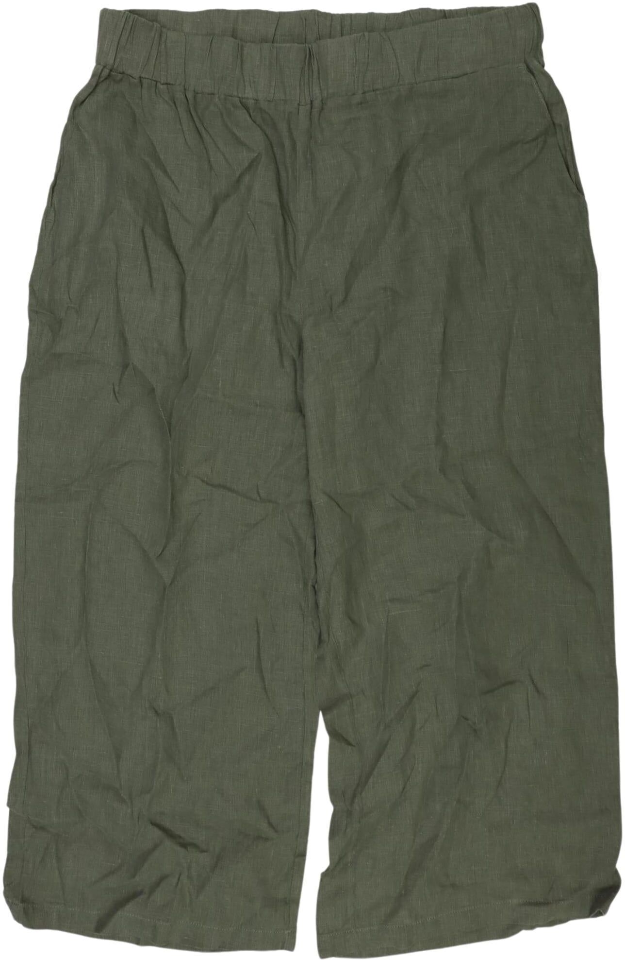 Public Damen Stoffhose, Grün, Gr. W31, kein / Etikett - Second Hand