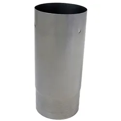 Edelstahl-Abgassystem einwandig Rohrelement 190 mm (Ausführung: D250)