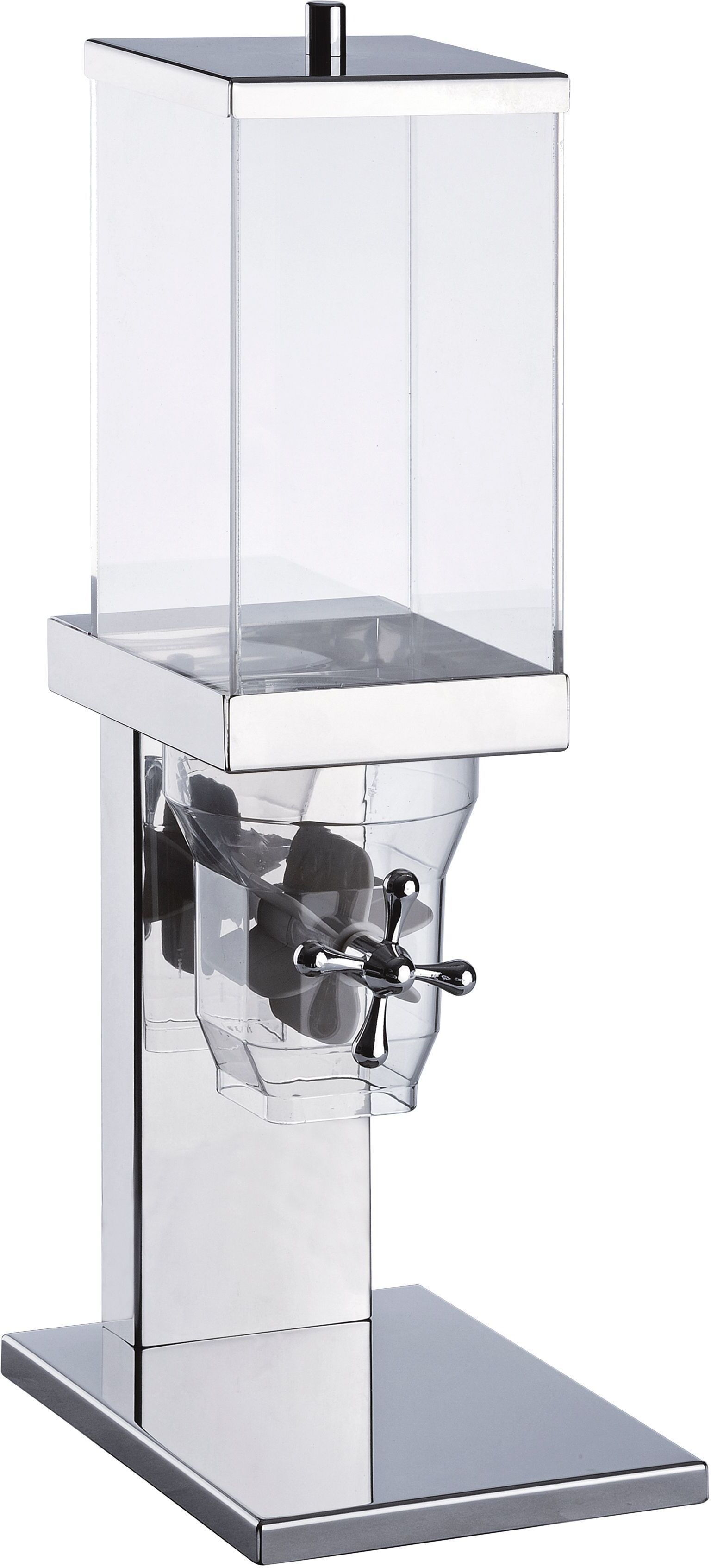 Abert Distributore Dispenser Cereali Inox 18/10 4 L Square