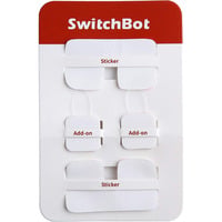 Add-on Sticker, Aufkleber weiß, 3M Doppelseitiges Klebeband - Extra Stark