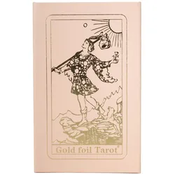 Pink Box Ruby Foil Tarot Card Gift Box Set - with booklet