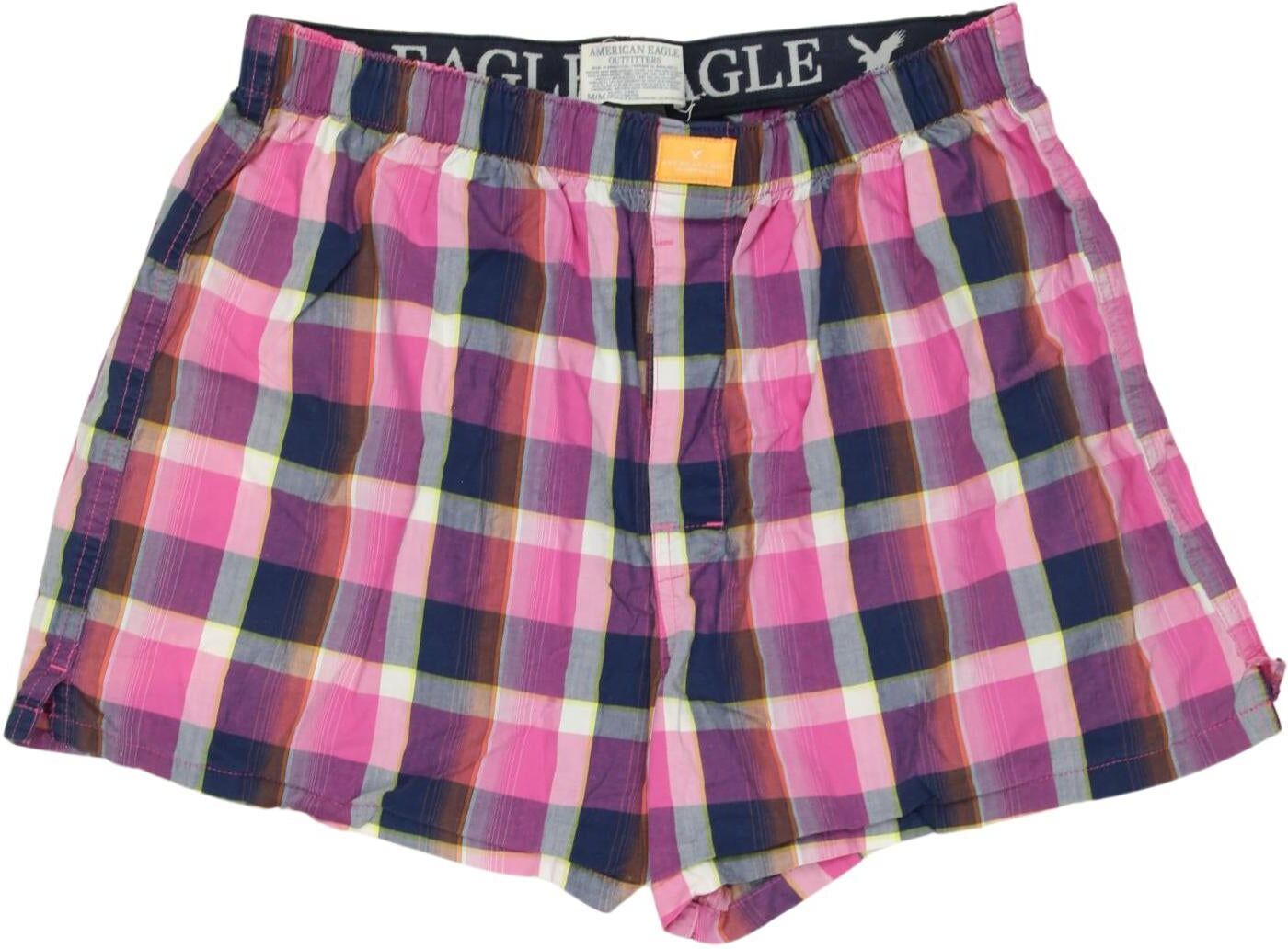 American Eagle Outfitters Damen Shorts, Mehrfarbig, Gr. M, Baumwolle - Second Hand