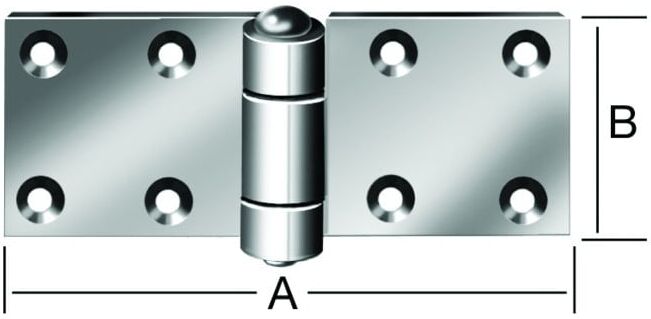 Vormann Charnière 50x130mm (000048130Z)