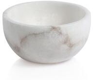 Zodax Baltic MultiServe White Alabaster Bowl