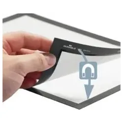 FOLIFORM Informationsrahmen A4 schwarz 10 Stück