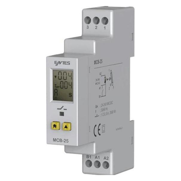 Entes Digitales MultifunktionsZeitrelais Funktionen (MCB-25)