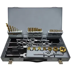 Gewindeschneid-Set 44-teilig M3 - M12 titanbeschichtet