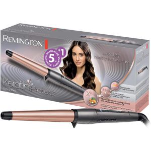 Remington Lockenstab Keratin Protect, CI83V6, Ø 19 - 28 mm, 150 - 210°C, mit Keramikbeschichtung und Hitzeschutzhandschuh