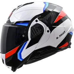 LS2, Motorradhelm, FF910 ADVANT II TRIPLE Klapphelm (L, 59 - 60 cm)