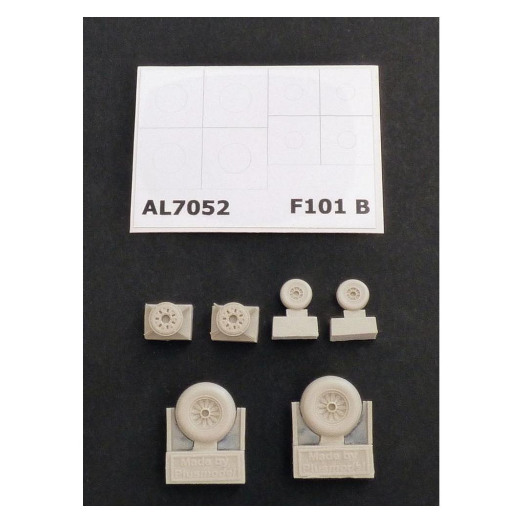 Plus Model F-101B Woodoo wheels (AL7052)