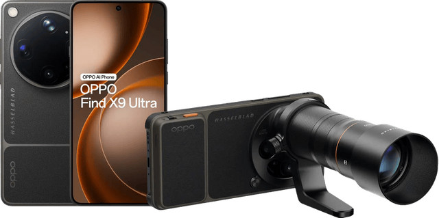 OPPO Find X9 Ultra 512GB Grijs 5G met Hasselblad Camera Kit
