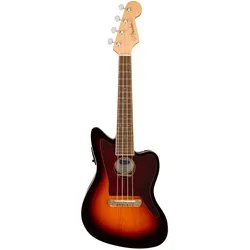 Fender Fullerton Jazzmaster Uke 3-Color Sunburst - Ukulele