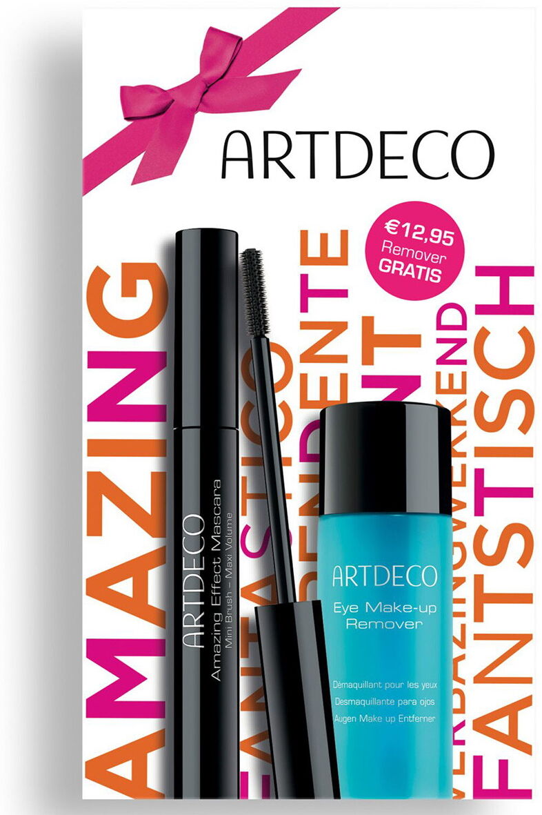 50ml ARTDECO Amazing Effect Mascara & Eye Make-up Remover Set (Mascara 10ml + Remover 40ml)