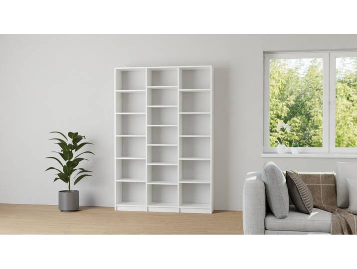 Hoher Raumteiler nach Maß MDF Beschichtet MDF Weiß matt