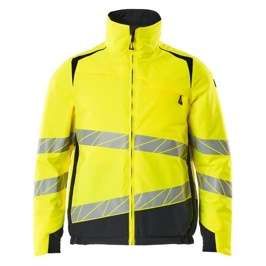 Mascot Warnschutz-Winterjacke Gr. 2XL Accelerate gelb/schwarzblau (XXL) (5711074921720)