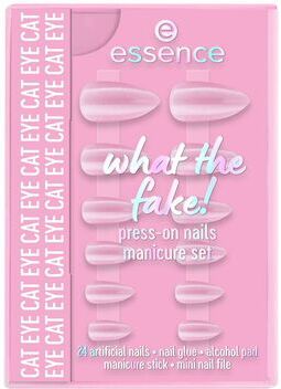 Essence What The Fake Press On Nails Manicure Set 24 un