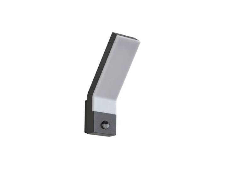 Lindby LED Applique extérieure Korvik (Moderne) en Noir Aluminium (1 lampe\,à)\, pour mur extérieur/façade de maison terrasse und balcon