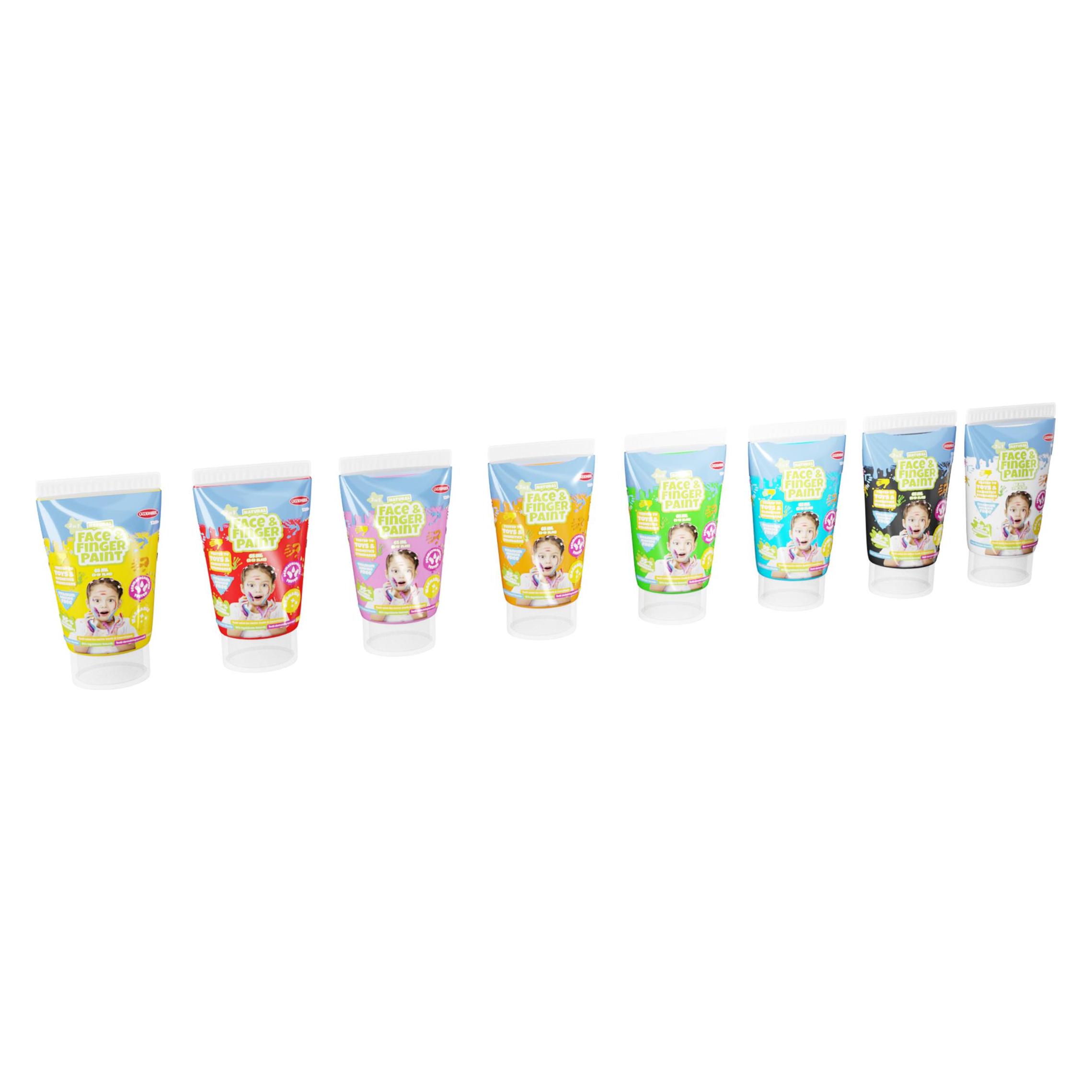 Boti Natural Face & Finger Paint - 65 Ml Tubes Sortiment - 24Er Cdu (65 ml) (39704)