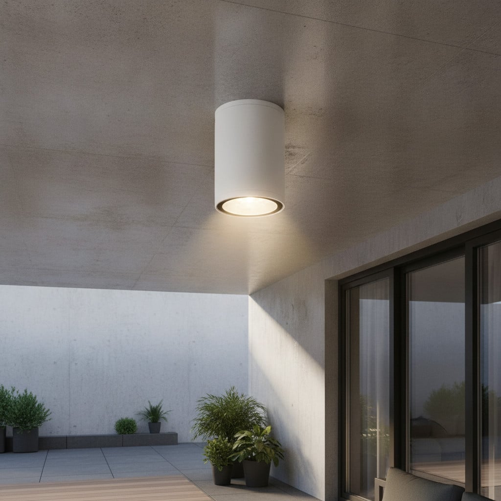 Lyora Plafondspot Lumina 6W wit LED aluminium
