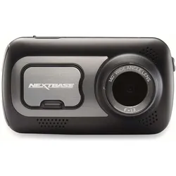 Nextbase 522GW (Beschleunigungssensor, Bluetooth, Eingebautes Display, GPS-Empfänger, WLAN, HD), Dashcam, Grau, Schwarz