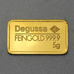 Goldbarren 5g DEGUSSA Resale