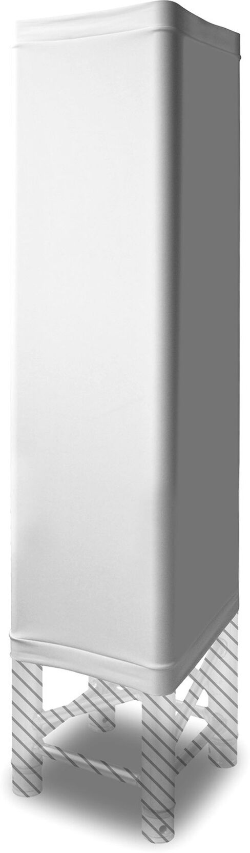Beamz P30 Turm 2,0m Weiß Lycra Abdeckung