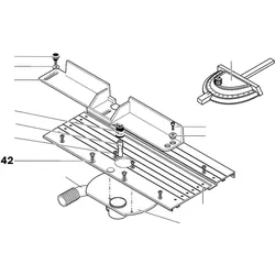 PROXXON 27050-42 Senkschraube für MICRO Profiliergerät MP400
