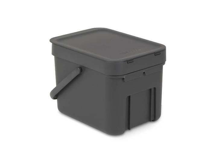 Brabantia Poubelle Sort & Go 6 litres gris