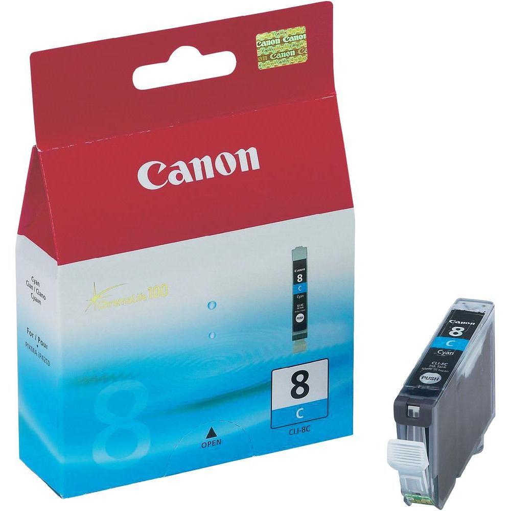 Canon Original CLI-8C Druckerpatrone - cyan 850 Seiten 0621B001