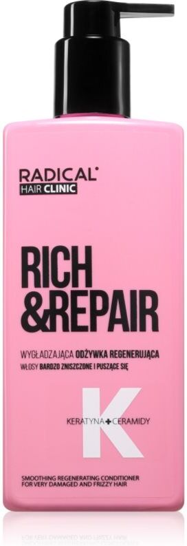 Farmona Hair Clinic Smoothing Regenerating Conditioner après-shampoing régénérant pour cheveux secs et abîmés 260 ml
