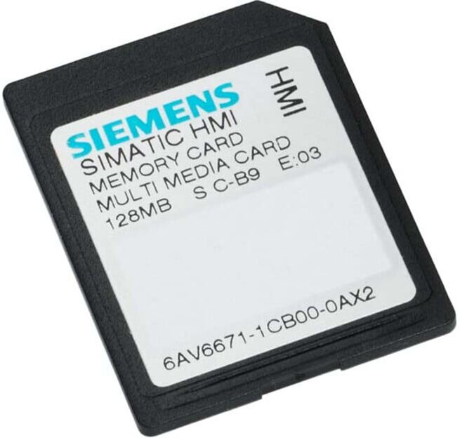Siemens Indus.Sector MMC-Card 128MB 6AV6671-1CB00-0AX2 (6AV66711CB000AX2)