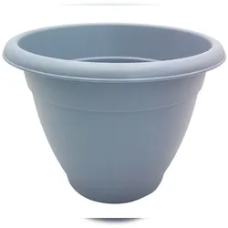 Blumentopf Campana 29cm Pflanztopf Blumenkübel Pflanzkübel Gartendeko Pflanztopf grau 29