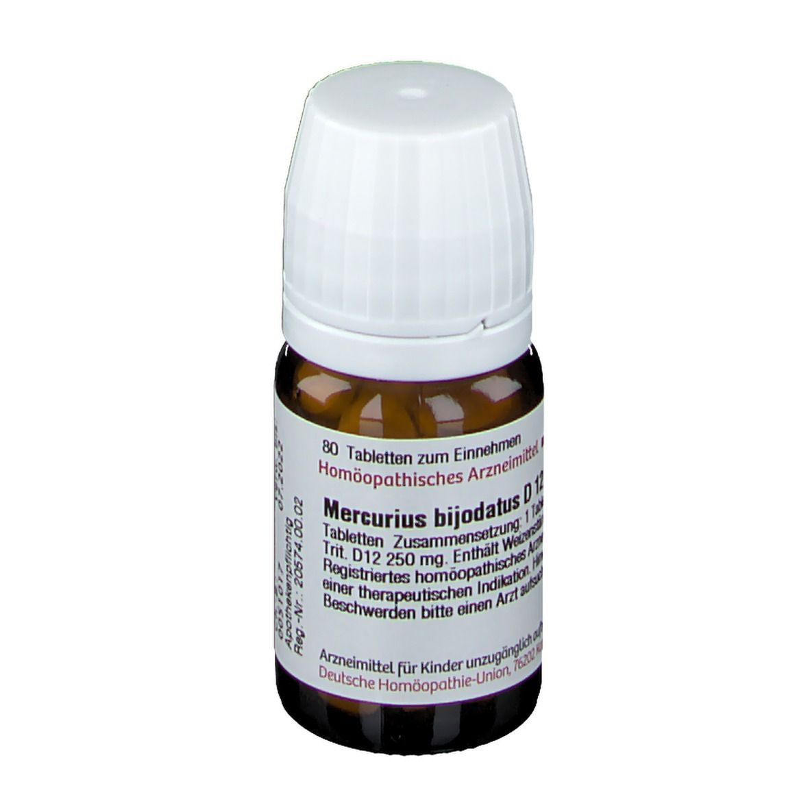 Mercurius Bijodatus D 12 Tabletten 80 St