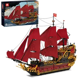 Reobrix 66049 Piratenschiff Klemmbaustein Modell 5666 Teile ab 14