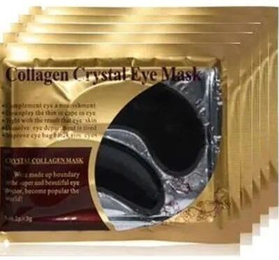 Uplift Picks Gold Collagen Eye Mask Patches Under Eye Firming Moisturizing Skincare 10 Pairs black 10 Pairs