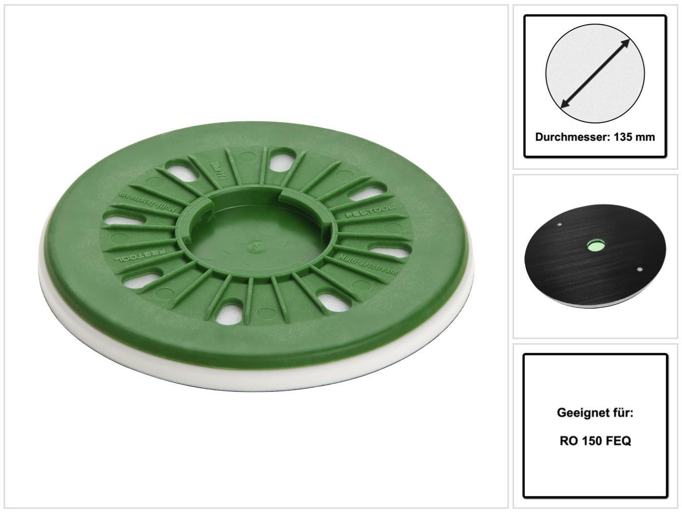 Festool FastFix polijstschotel PT-STF-D150 FX 135 mm voor RO 150 FEQ