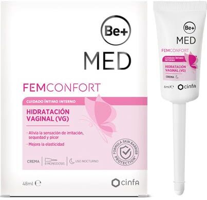 Be+ Med Femconfort Hidratación Vaginal 8x6ml