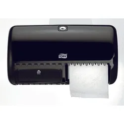 TORK Toilettenpapierspender Elevation T4 2 Rollen schwarz