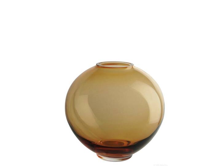 ASA Vase, Gelb, Glas, 16.5 cm, Dekoration, Vase, Glasvasen