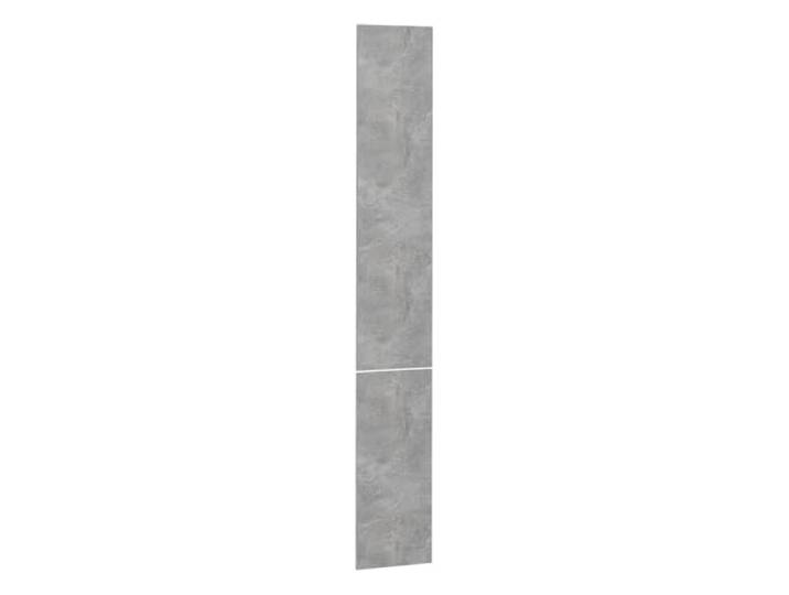 Vicco Küchenfront R-Line, Beton, 29.6 x 196 cm Möbelfront für den Apothekerhochschrank, passend für R-Line Küchenschränke zur einfachen Montage