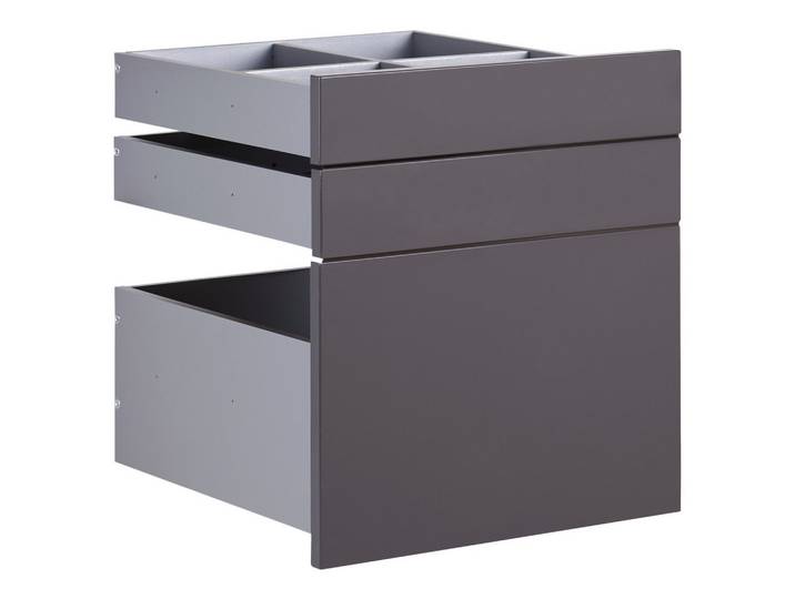 Schubladenset Unit in Anthrazit