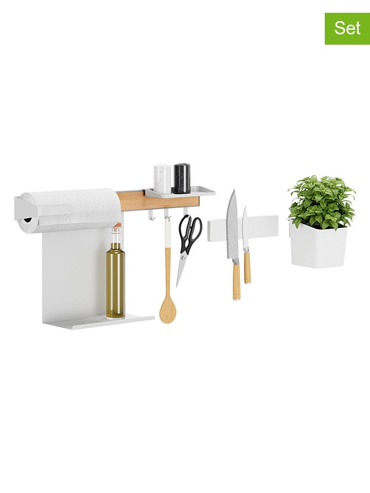 tesa 7tlg. Organizer-Set in Weiß - onesize