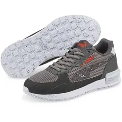 PUMA Graviton Better Sneaker Kinder steel gray/dark shadow/vaporous gray/firelight 37
