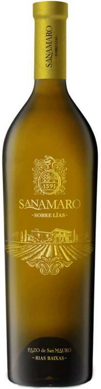 Vino Sanamaro 2019 de Pazo San Mauro - Vino blanco español con 12,50% de graduación