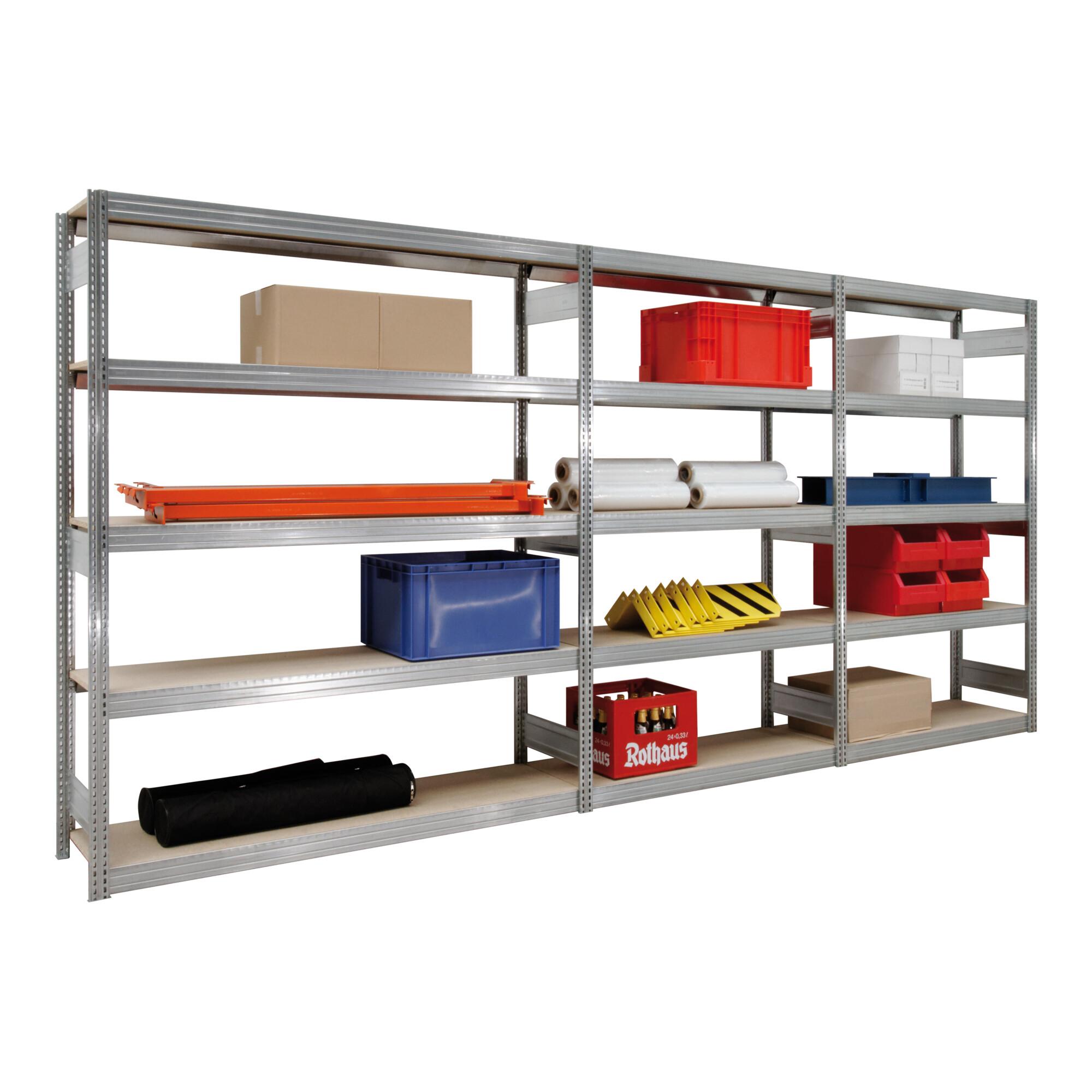 Regalwerk BERT Großfachregal Anbaufeld HxBxT 2000x1695x500mm (B3-60517-50)
