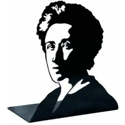 Various Publishers, Buchstütze, Rosa Luxemburg (10 x 10 x 16 cm)