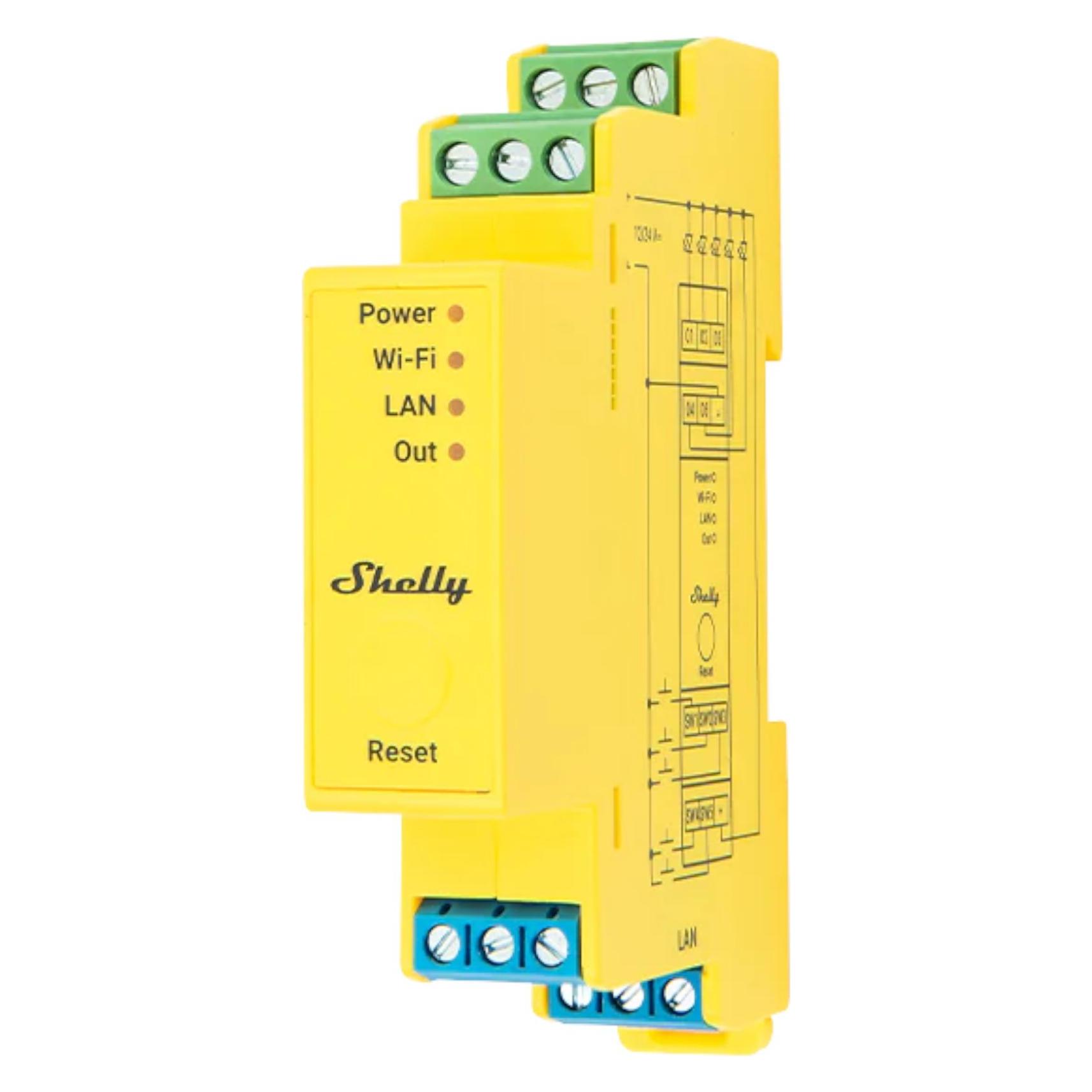 Shelly Pro RGBWW PM (Dimmaktor) (Shelly_Pro_RGBWW_PM)