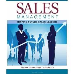 Sales Management, Fachbücher von Robert Erffmeyer, Jeff Tanner, Earl Honeycutt